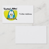 Tweet Me Visitekaartje (Voorkant / Achterkant)