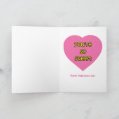 Tweet Sweet Bird Valentijnsdag Greep Feestdagen Kaart (Binnen)