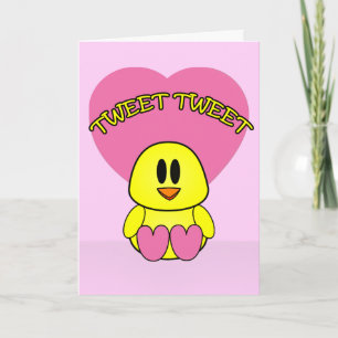 Tweet Sweet Bird Valentijnsdag Greep Feestdagen Kaart