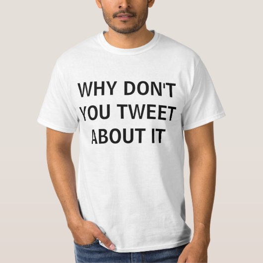 Tweet T-shirt (Voorkant)