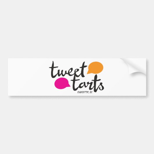 Tweet Tarts bumper sticker (Voorkant)