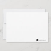 Tweet Tweet Pink Bird Baby shower Invitation Kaart (Achterkant)