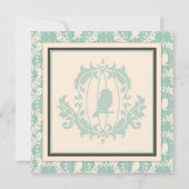 Tweet Tweet Twins Square Kaart (Achterkant)