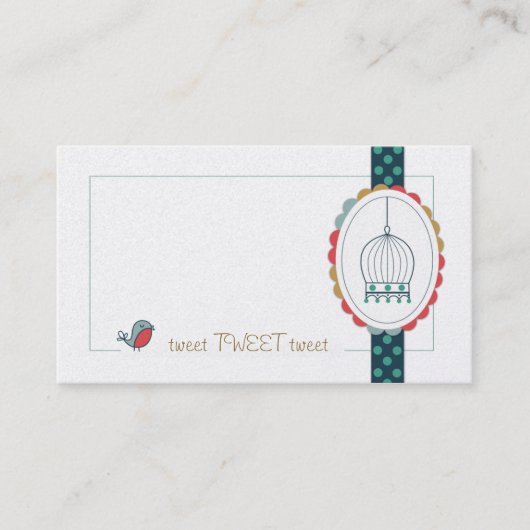 Tweet Visitekaartjes (Voorkant)