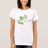  Tweet Whimsical Bird Mannen T-Shirt (Voorkant)