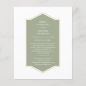 Tweetaalige Spaanse Huwelijksbudget Bruiloft (Voorkant)