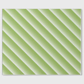Tweetaangradiënt ombre groen cadeaupapier (Vlak)