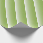 Tweetaangradiënt ombre groen cadeaupapier (Hoek)