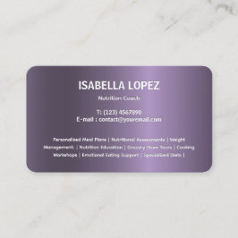 Tweetalig Engels Spaans Visitekaartje