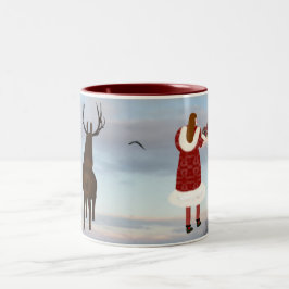 Tweetalig Lee Marie's Creative Design Tweekleurige Koffiemok