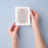 Tweetalig Spaans Boda Budget Bruiloft Flyer (Hand)