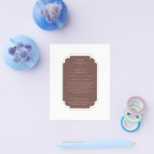 Tweetalig Spaans Huwelijk Boda Budget Bruiloft Flyer (Enkel)