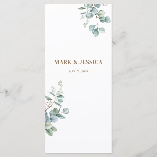 Tweetalig Vietnamees eucalyptus lied Hy Menu (Achterkant)