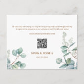 Tweetalig Vietnamees eucalyptus liedje Hy RSVP (Achterkant)