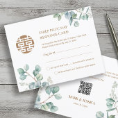Tweetalig Vietnamees eucalyptus liedje Hy RSVP