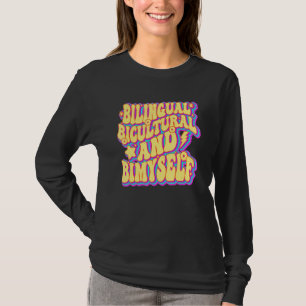 tweetalige bicultuur en bimyself-roovy voor t-shirt