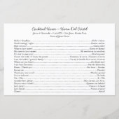 Tweetalige Cocktail Hour Conversation Starter (Voorkant)