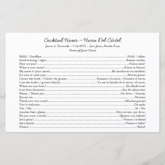 Tweetalige Cocktail Hour Conversation Starter