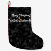 Tweetalige Duitse kerststaart Kleine Kerstsok (Voorkant)
