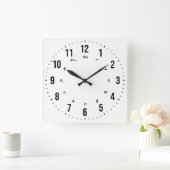 Tweetalige Engelse/Japanse klok (Huis)