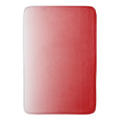 Tweetalige gradiëntombre fiery red badmat (Voorkant Verticaal)