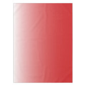 Tweetalige gradiëntombre fiery red tafelkleed (Voorkant)