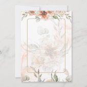 Tweetalige Invitación de Boda Boho Sjabloon Kaart (Voorkant)