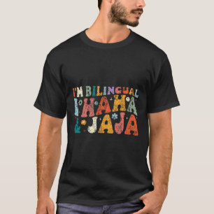Tweetalige leraar terug naar school kleding Ik ben T-shirt