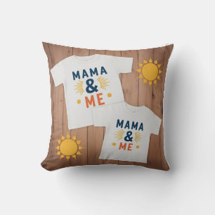 Tweetalige Mama & Me: Zon & Maan Kussen