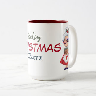 Tweetalige mevrouw Claus kerstmis Mok