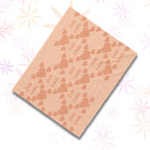 Tweetalige Peach Fuzz Schattige Linda Spaans Fleece Deken