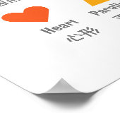 Tweetalige peuterspeelzaal vormen educatieve poste poster (Hoek)