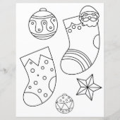 Tweetalige roze brief van de Kerstman voor kindere (Achterkant)