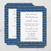 Tweetalige talen van liefde bruiloft uitnodiging (Voorkant / Achterkant)