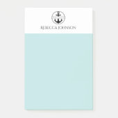 Tweetalige "Van de Dek van"douanenaam Post-it® Notes (Voorkant)