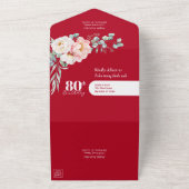 Tweetalige Vietnamese verjaardag All In One Uitnodiging (Buitenkant)