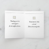 Tweetalige Zweedse en Engelse sympathiekaart Kaart (Binnen)