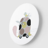 Tweeter op een schildpad grote klok (Hoek)