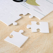 Tweeter op een schildpad legpuzzel (Zijkant)