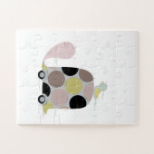 Tweeter op een schildpad legpuzzel (Horizontaal)
