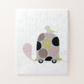 Tweeter op een schildpad legpuzzel (Verticaal)