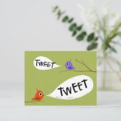 Tweeters Briefkaart (Staand voorkant)