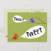Tweeters Briefkaart (Voorkant / Achterkant)