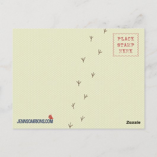 Tweeters Briefkaart (Achterkant)