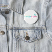tweetheart ronde button 5,7 cm (In situ)