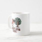 Tweetless Trek-mok – Grappig cadeau voor vogelaars Koffiemok (Voorkant links)