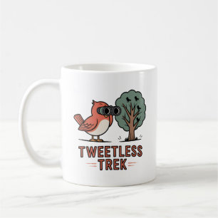 Tweetless Trek-mok – Grappig cadeau voor vogelaars Koffiemok