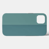  tweetonblauw Case-Mate iPhone case (Achterkant (horizontaal))
