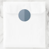 tweetone - blauwe Sticker (Tas)