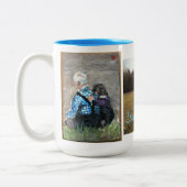 Tweetone Mok, 444 ml Tweekleurige Koffiemok (Links)